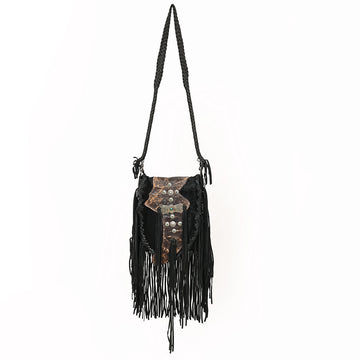 American Darling Cross Body Hair On Full Grain Genuine Leather Western Women Bag | Handbag Purse Bags for Cute